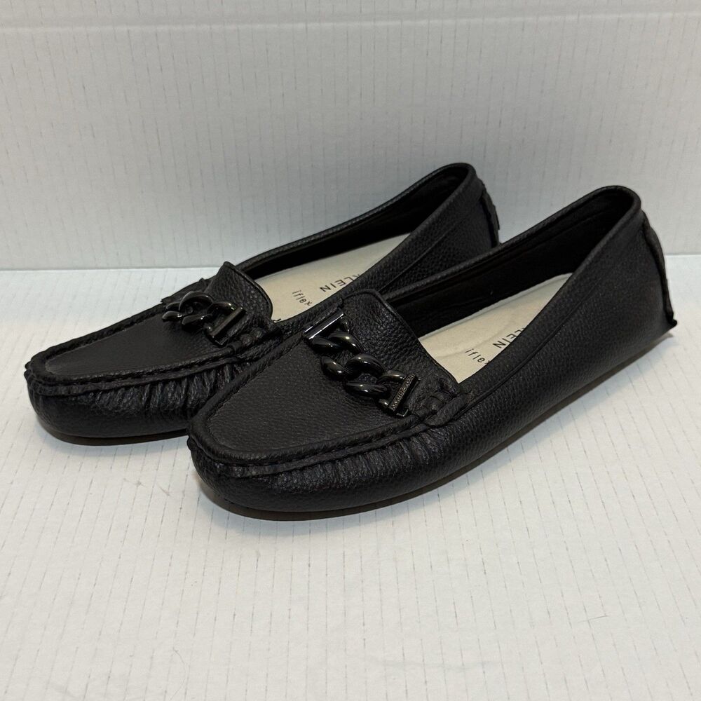 Anne Klein iflex Slip On Casual Loafers Womens Shoes 8M Black - Picture 2 of 10